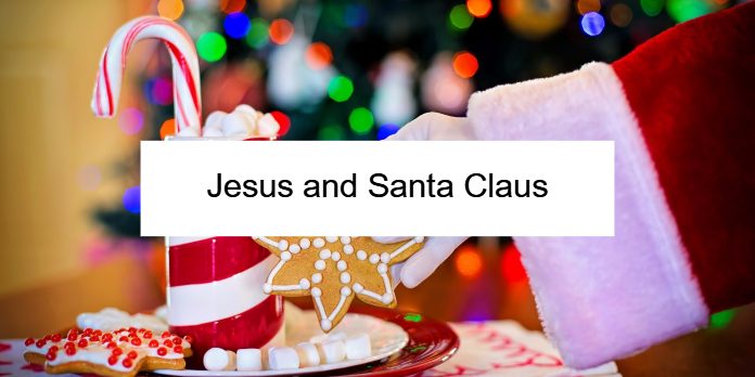 Jesus and Santa Claus