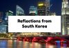 Reflections from South Korea