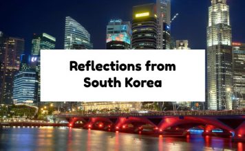 Reflections from South Korea