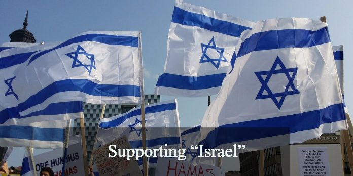 Supporting “Israel”