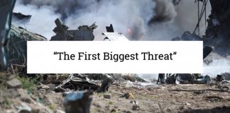 “The First Biggest Threat”