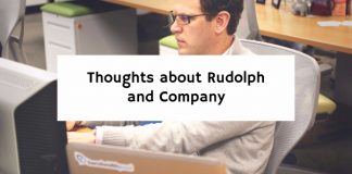 Thoughts about Rudolph and Company