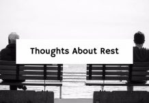 Thoughts About Rest