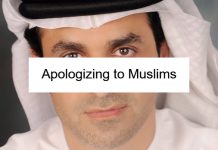 Apologizing to Muslims