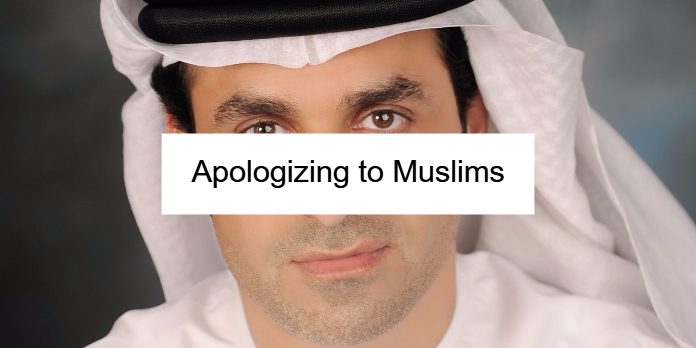 Apologizing to Muslims