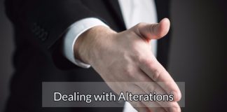 Dealing with “Alterations”