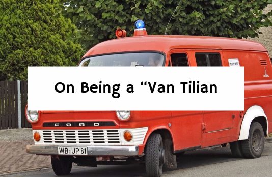 On Being a “Van Tilian