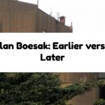 Allan Boesak: Earlier versus Later