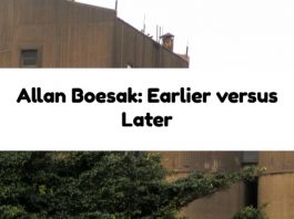 Allan Boesak: Earlier versus Later