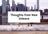 Thoughts from New Orleans