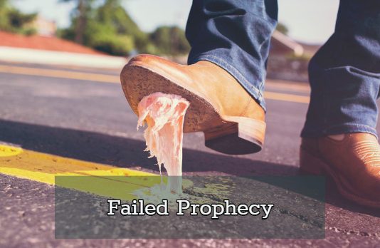 Failed Prophecy