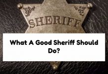 What A Good Sheriff Should Do?